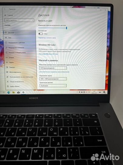 Новый Ноутбук honor MagicBook 15