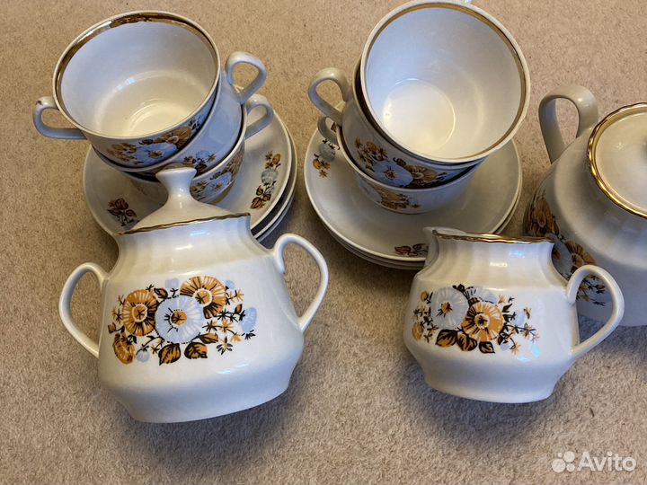 Сервиз чайный новый RPR