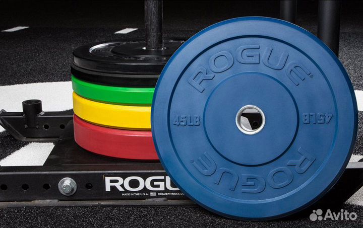Диск для штанги Rogue, 45 LB (20,25кг) (1 шт)