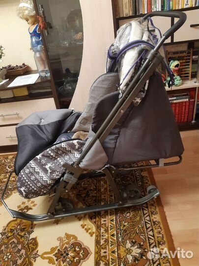 Санки коляска