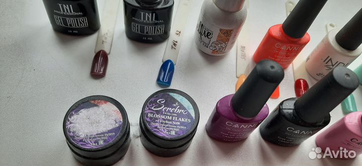 Гель лаки для маникюра бу