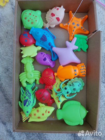 Магнитная игра рыбалка