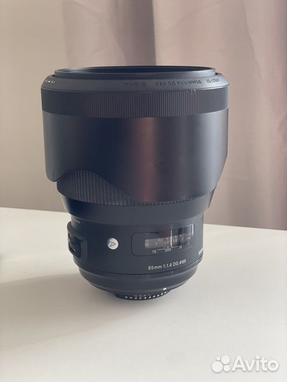 Объектив Sigma AF 85mm f/1.4 iDG HSM ART для nikon