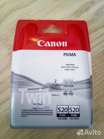 Картридж для принтера Canon, оригинальный в упаков