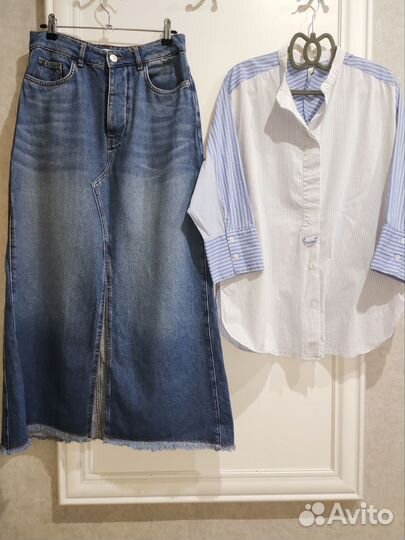 Женские летние вещи 44-46 Zara, Mango, HM