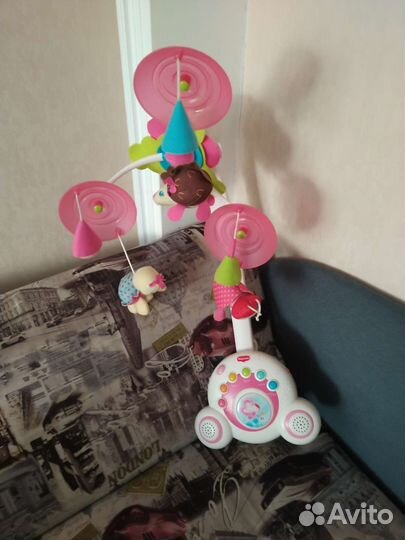 Мобиль на кроватку tiny love бумбокс