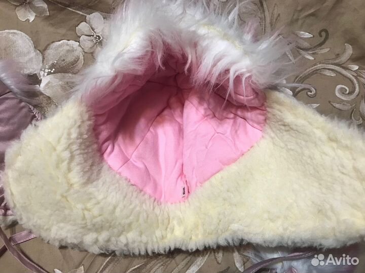 Шапки Pilguni розовый перламутр 92-98 см