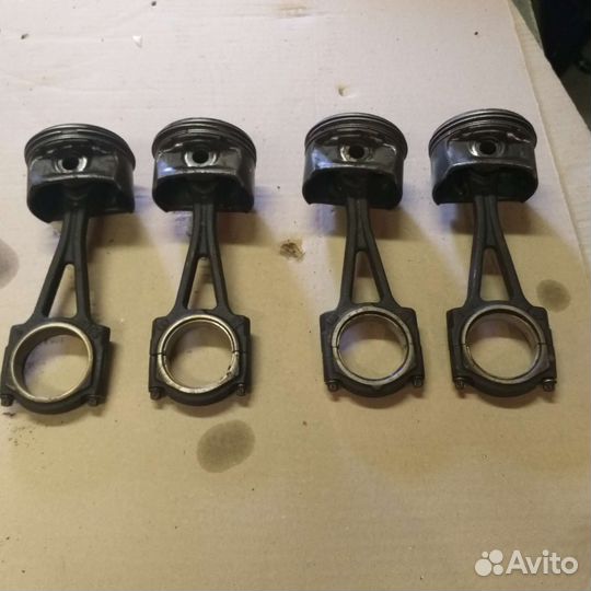 Поршень с шатуном opel corsa c z12xep