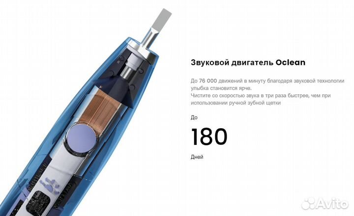 Набор зубных щеток Oclean Find Duo Set 2 шт