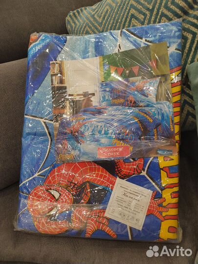 Белье постельное человек-паук