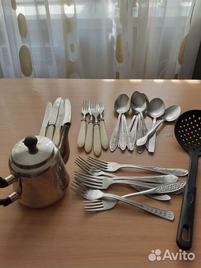 Набор столовых приборов СССР нержавейка