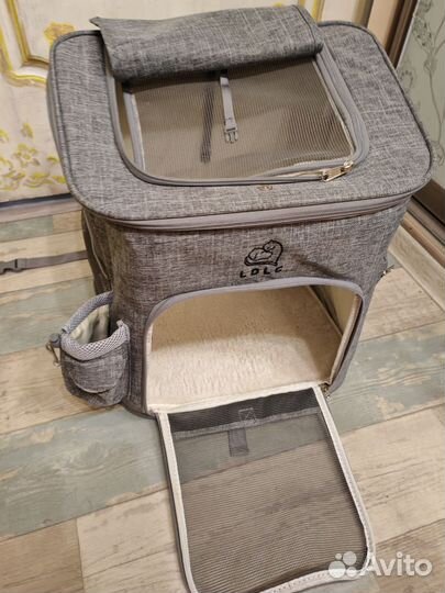 Переноска рюкзак сумка для кошек и средних собак