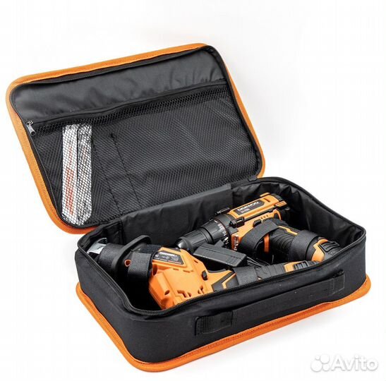 Набор аккумуляторный (шуруповерт + сабельная пила)