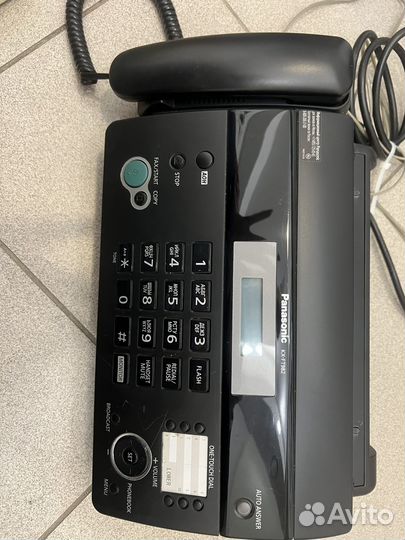 Телефон факс panasonic