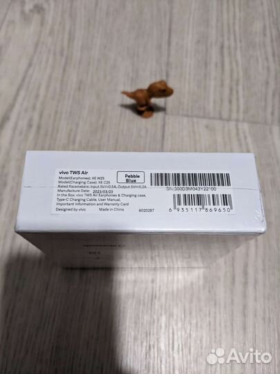 Наушники vivo TWS Air XE W25, гарантия 12 мес
