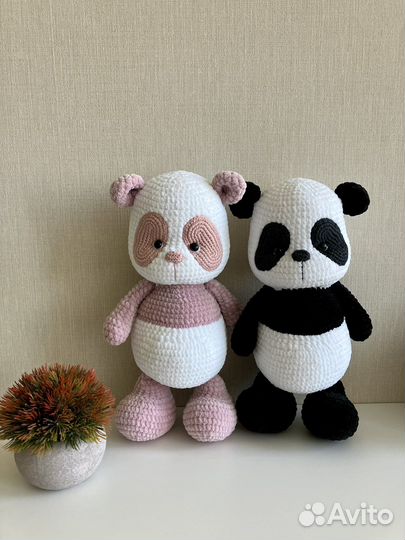 Мягкая игрушка панда 30 см