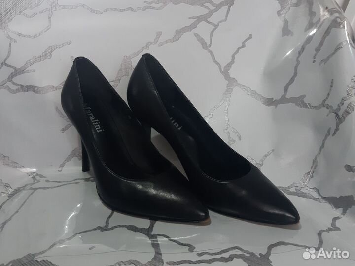 Туфли кожаные