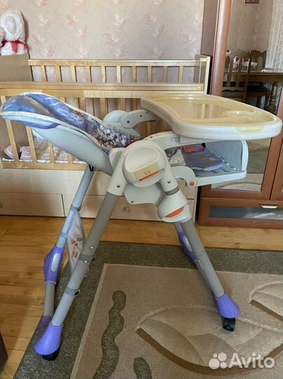 Стульчик для кормления chicco polly