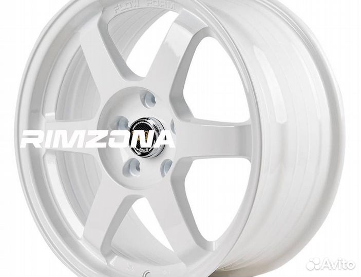 Литые диски rays TE37SL R17 et35.0 5x114.3 Белый