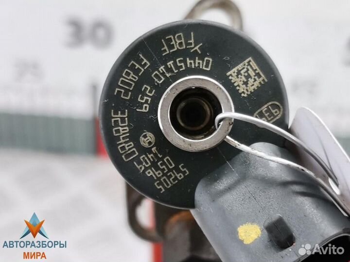 Форсунка Peugeot 206 рест. 2006 1425514