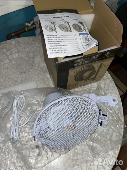 Вентилятор осевой monkey FAN 20в
