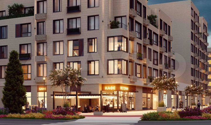 2-к. квартира, 64,2 м², 3/8 эт.