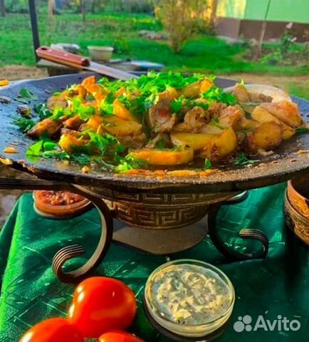 Садж - сковорода чугунная (35-55см)