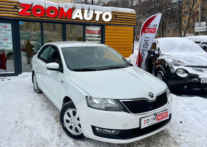 Skoda Rapid 1.6 МТ, 2019, 111 707 км