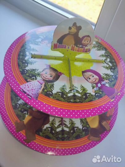 Набор для праздника (Маша и Медведь), шары