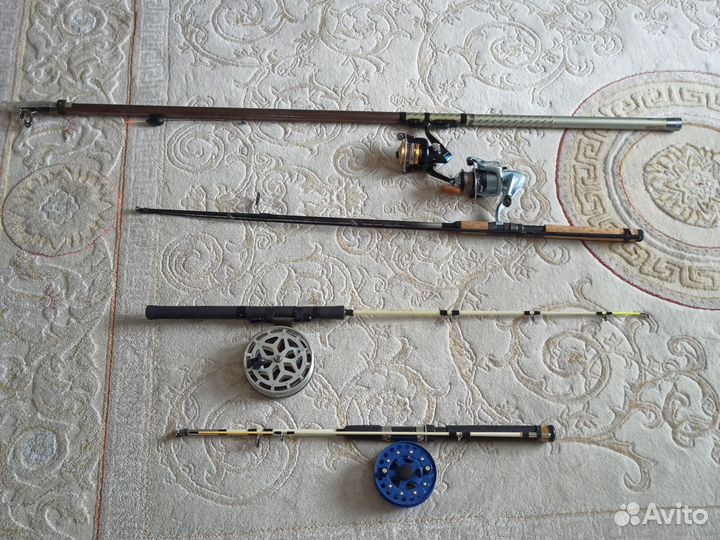 Удочки,катушки для рыбалки