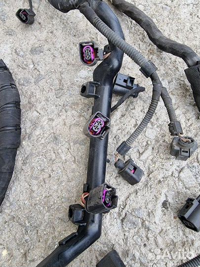 Проводка двигателя Skoda Octavia 2 (A5) лифтбек