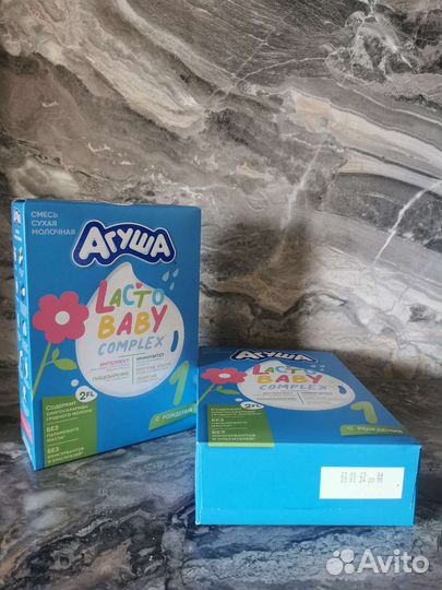 Сухая смесь агуша 1