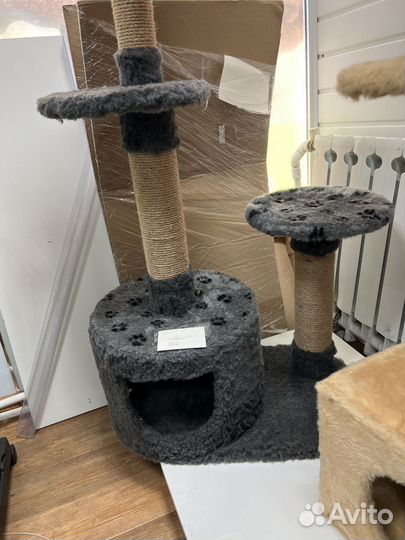 Комплекс для кошек с когтеточкой