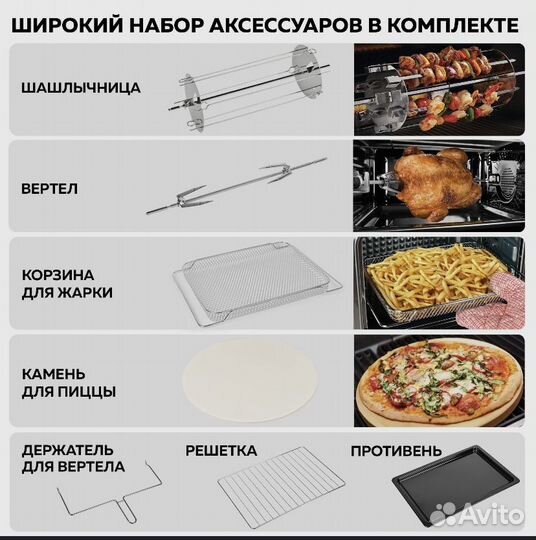 Gfgril Электрическая мини-печь gfao-700