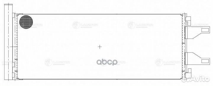 Конденсер PSA ducato/boxer/jumper 06- (с ресиве