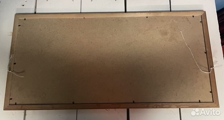 Деревянная рама со стеклом