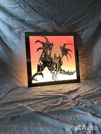 Арт-зеркало, с shadow fiend