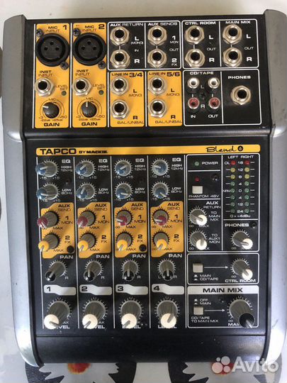 Микшерный пульт tapco blend6 by mackie