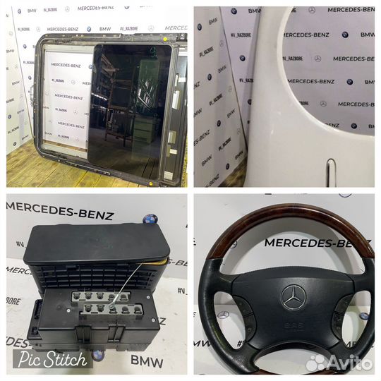 В разборе mercedes w220 м113 5.0