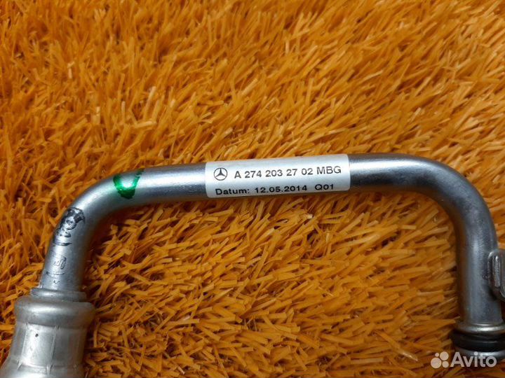 Трубка охлаждения турбины Mercedes-Benz C-Class