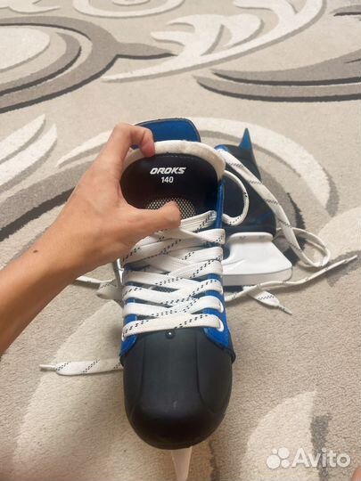 Коньки хоккейные увеличивающиеся