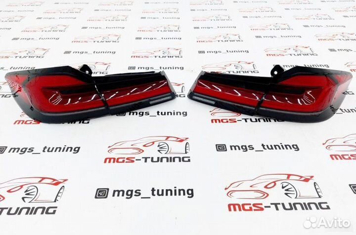 Задние фонари рестайлинг BMW 5 series G30 16-20