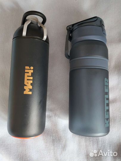 Бутылки для воды Kettler,Матч,0,7 мл,б/у мало