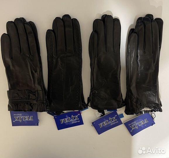 Перчатки женские кожаные Felix, Lian fend, Manpel