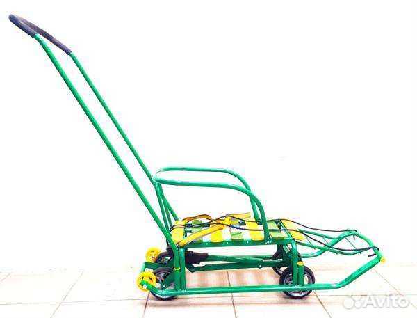 Санки-коляска новые