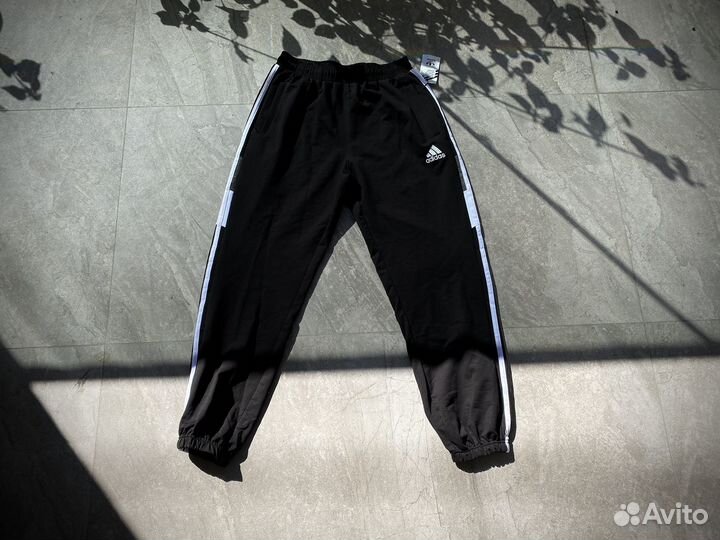 Штаны Adidas черные мужские новые