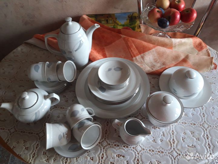 Чайно кофейный сервиз гдр