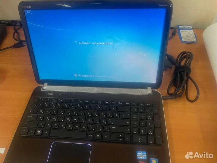 Ноутбук Hp pavilion dv6 intel core i5 6 гигов озу