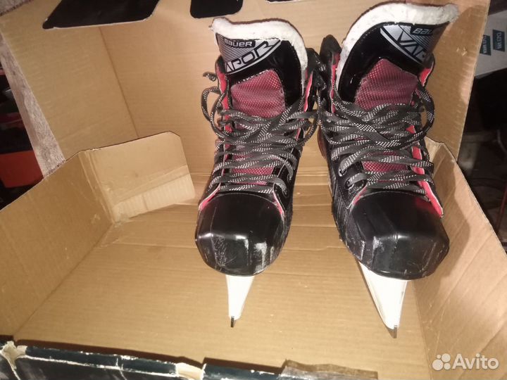Коньки хоккейные вратарские bauer vapor x2.7 int