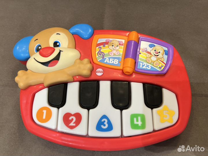 Пианино интерактивное Щенок Fisher Price